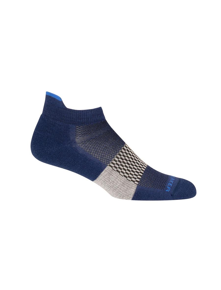 Men's Icebreaker Merino Multisport Light Micro Socks Royal Navy / Lazurite | CA 1897CTVE